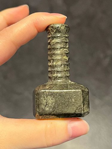 Pyrit hammer carving - pyrit,