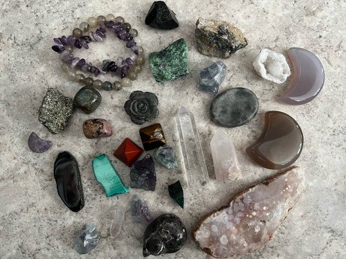 Mineralien edelstein konvolut - edelstein,