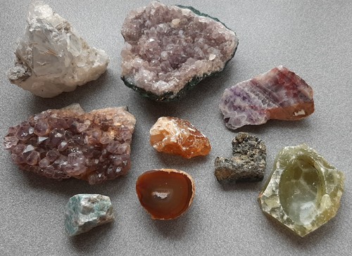 Sammlung mineralien steine - sammlung, 9