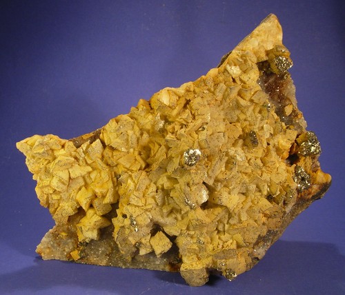 Pyrit auf dolomit zeche - pyrit,