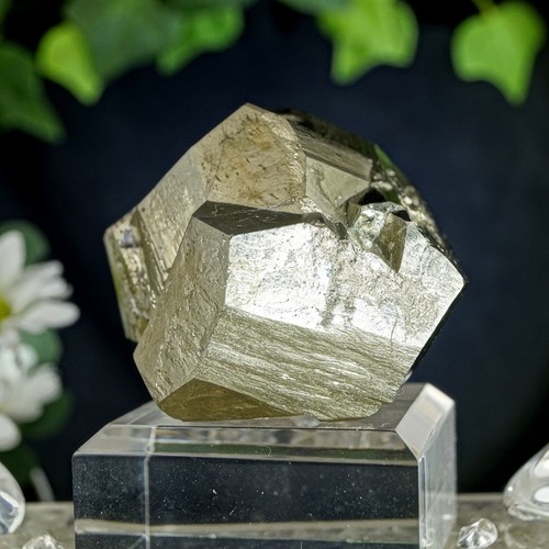Pyrit stufe cluster - cluster, mm