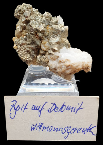 Pyrit auf dolomit - xx,