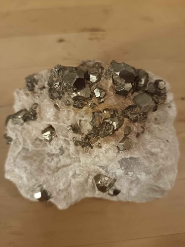654g pyrite crystal cluster - pyrite,