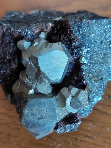 Hämatit mit pyrit insel - mit, pyrit,