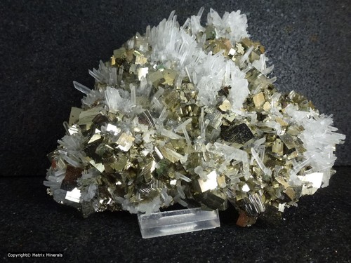 Pyrit mit quartz - mit, von