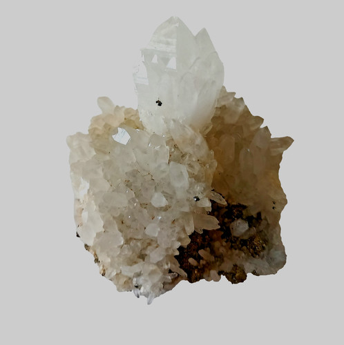 Quarz pyrit cavnic - pyrit, xx