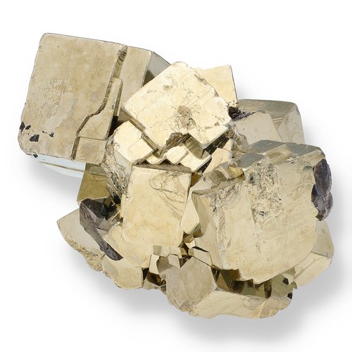 Pyrit kristall stufe - pyrit,