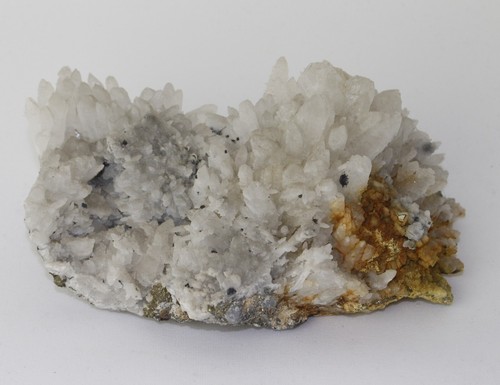 Mineralien quarz mit - mit, pyrit