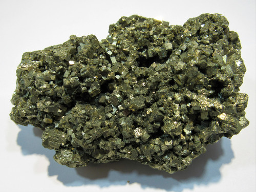 Pyrit würfel kristall - würfel, stufe